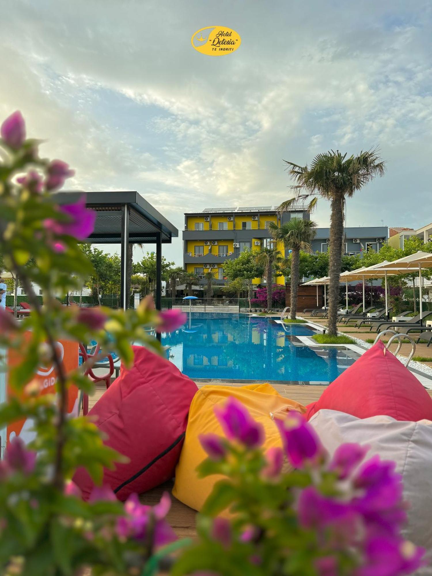 Hotel Qetesia-Te Indriti Velipojë Buitenkant foto