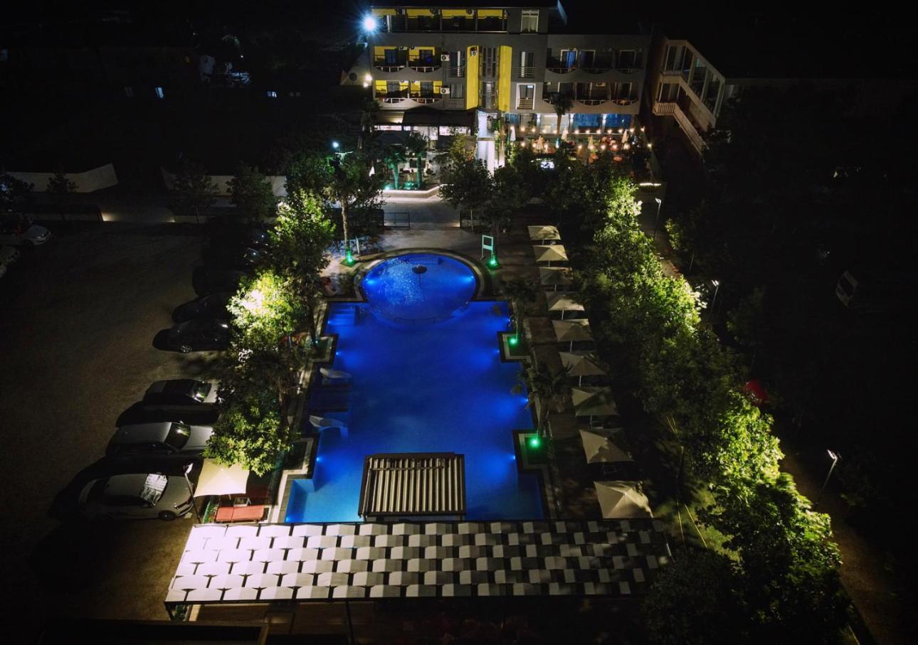 Hotel Qetesia-Te Indriti Velipojë Buitenkant foto